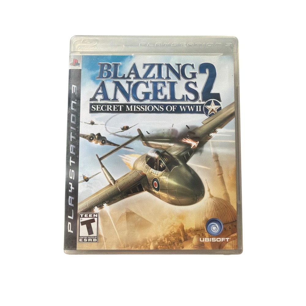 Blazing Angels 2 Secret Missions of WWII Sony‎ PlayStation 3 PS3 Ubisoft Game
